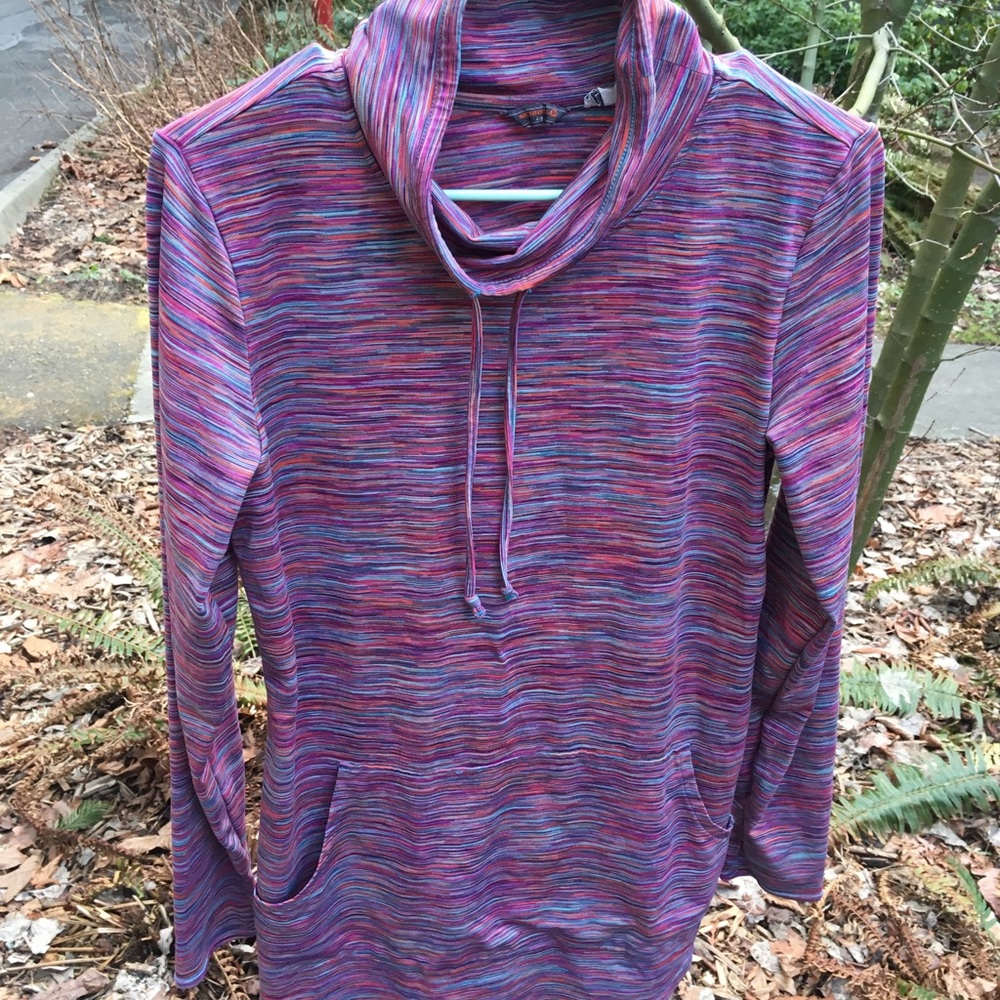 Pink Cowl Neck Merrell Selectwick Sweatshirt